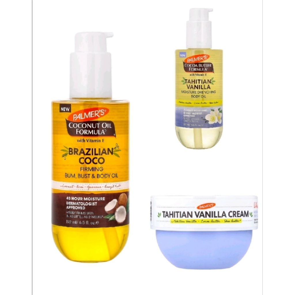 พร้อมส่ง สินค้านำเข้าค่ะ💯 Palmer's Coconut Oil Formula BRAZILIAN COCO Firming 192 ml. Exp 2027