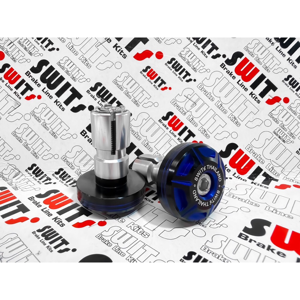 ตุ้มปลายแฮนด์ Swits สีทูโทน งานแท้ ใส่ได้ทุกรุ่น ใส่ได้เลย ไม่ต้องแปลง - รูปที่ 4