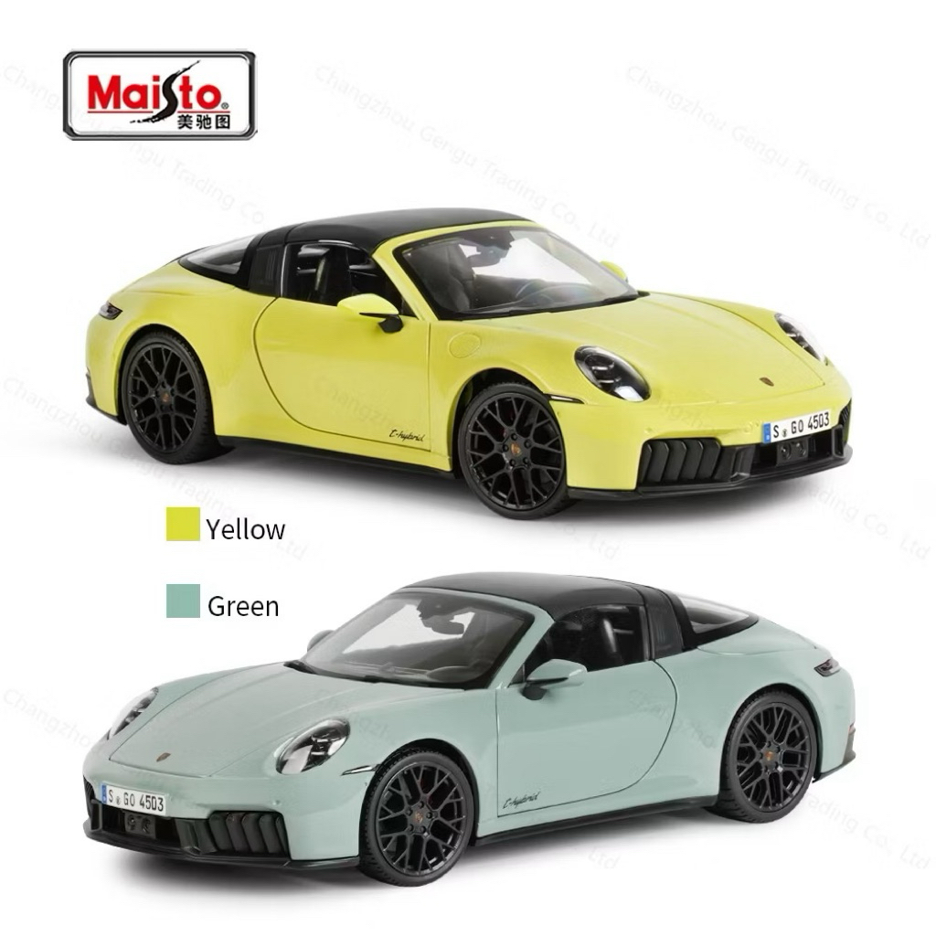 โมเดลรถ Porsche 911 Targa 4 GTS (992.2) สเกล1/18