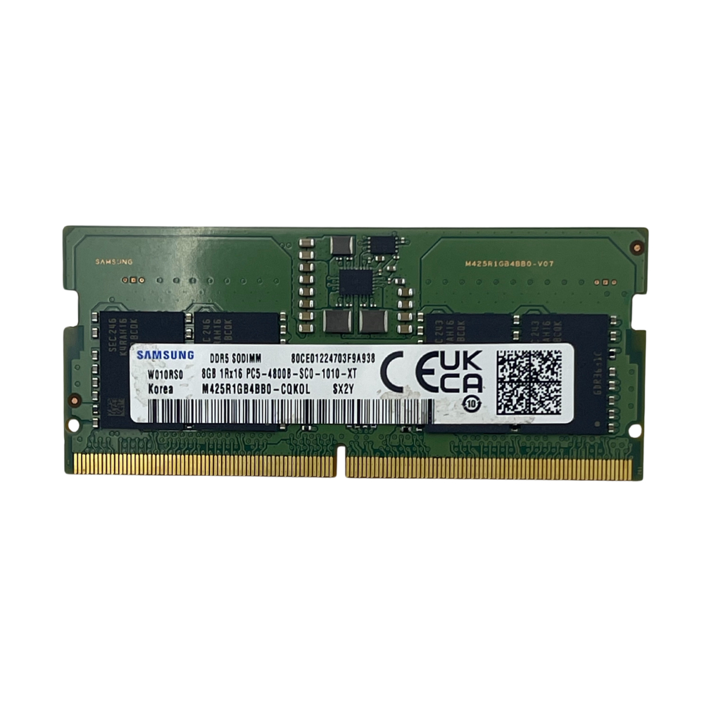 SAMSUNG 8GB DDR5 4800 SODIMM Memory Notebook 8GB 1RX16 PC5-4800B มือสองประกัน 90 วัน