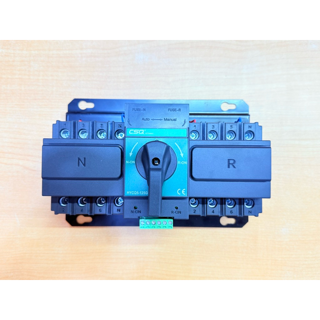 ATS CSQ 380V. 3 Phase 125A / Automatic Transfer Switch สวิตซ์สลับแหล่งจ่ายไฟอัตโนมัติ