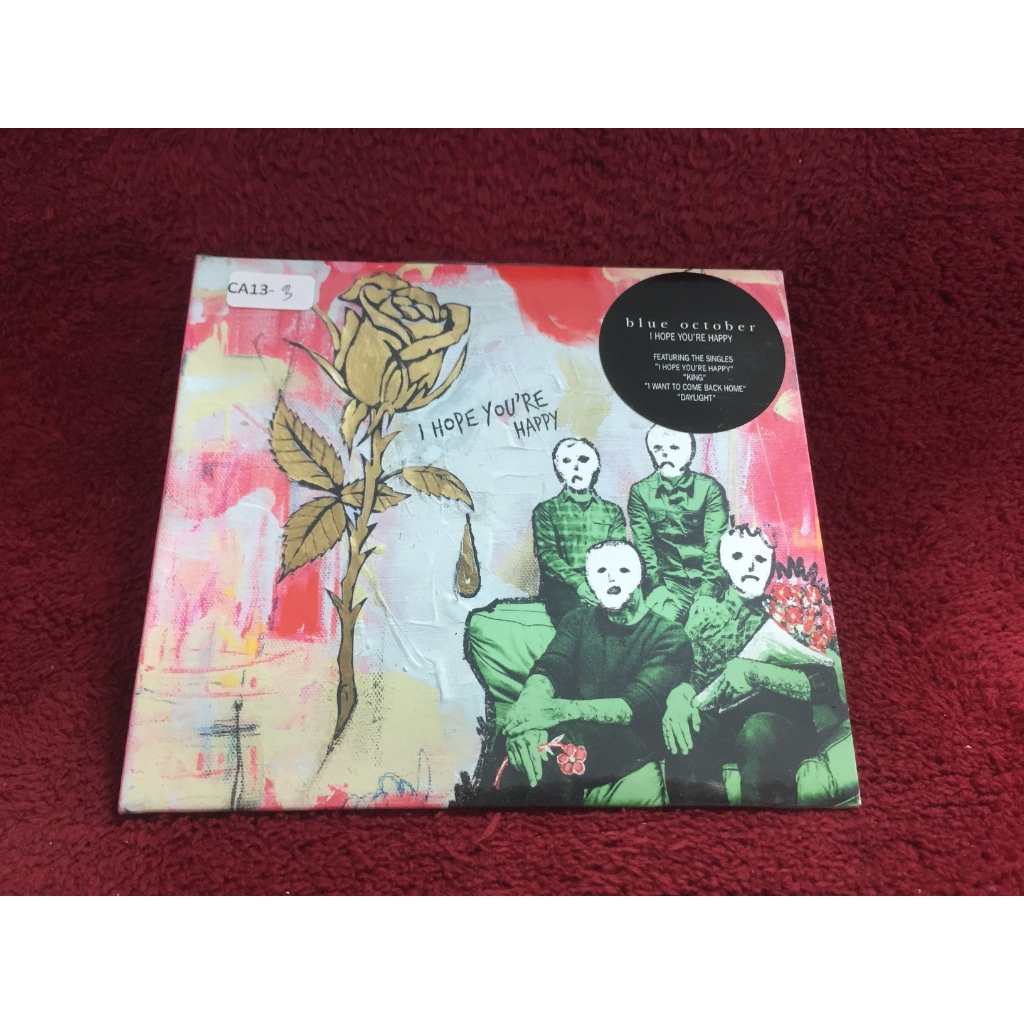 CD Blue October (2) – I Hope You're Happy สภาพตามปก CA13-3