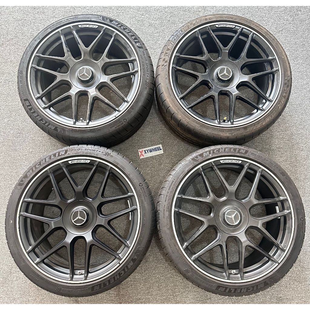 ล้อเดิมล้อ Mercedes Benz W177 W176 AMG CLA45S W447 19นิ้ว A45S 19x9J ET52 19x8.5J ET46