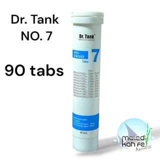 (Lot ใหม่ EXP 2028) ผลิตภัณฑ์ Dr.Tank 7 เบอร์ 7 no. 7 กำจัด หอย ตู้ บ่อ อ่าง ไม้น้ำ ตู้ ปลา Snail Remover 50 เม็ด killer