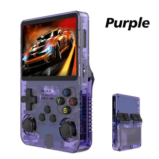 แท้100% เกมพกพา R36S 2026 จอIPS 3.5นิ้ว+ความจำ 64GB 20,000เกม รองรับเกม PSP NDS N64 Ps1 GBA เกมบอย