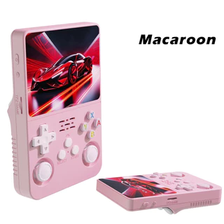 แท้100% เกมพกพา R36S 2026 จอIPS 3.5นิ้ว+ความจำ 64GB 20,000เกม รองรับเกม PSP NDS N64 Ps1 GBA เกมบอย