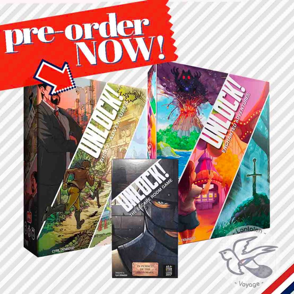 [Pre-Order] Unlock ! Risky Adventures (3 in 1) / Enchanted Adventures (3 in 1) / Pursuit of the Iron