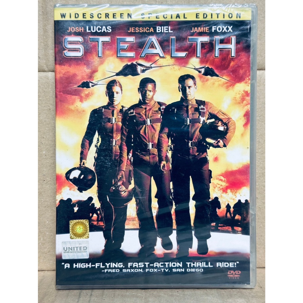 DVD : Stealth (2005) สเตลท์: ฝูงบินมหากาฬถล่มโลก " Josh Lucas, Jessica Biel, Jamie Foxx "