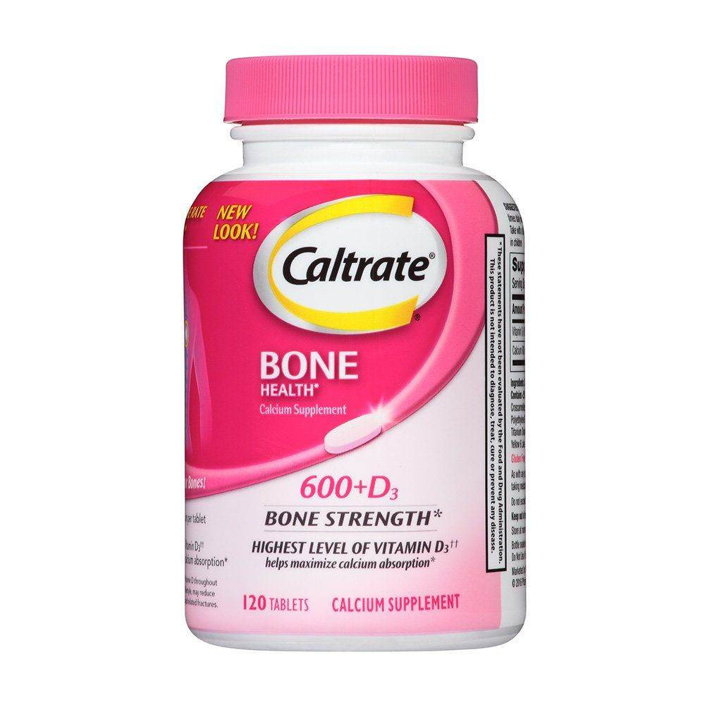 CALTRATE BONE HEALTH Calcium 600+D3 แคลเซียมของแท้ 100% จากอเมริกา 120 เม็ด
