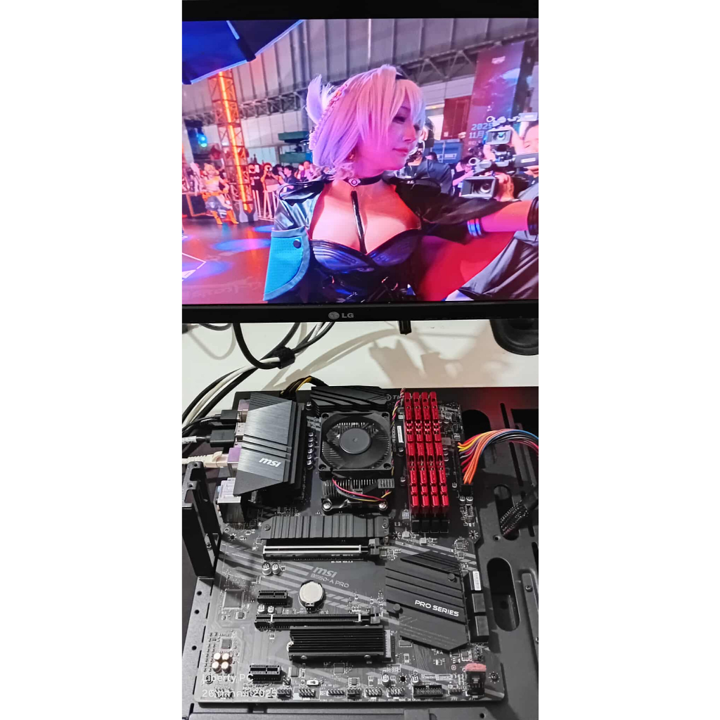 MAINBOARD (เมนบอร์ด) AM4 MSI B550-A PRO