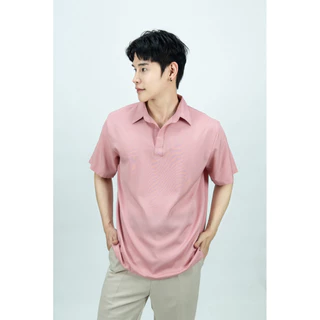 S9: เสื้อเชิ้ตโปโล แขนสั้น แบบสวม สไตล์เกาหลี ผ้านิ่ม ยับยาก ไม่ร้อน ใส่สบาย