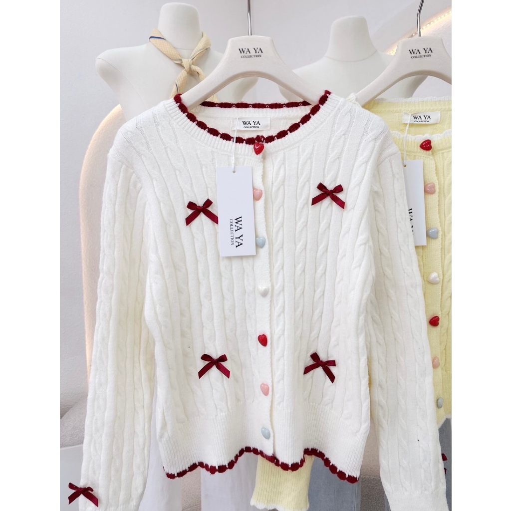 WA YA แขนยาวไหมพรหม เกรดคัดมาอย่างดี ตั้งใจคัทติ้งมาอย่างดี ทั้งสีและคุณภาพไหมพรหม เป๊ะพรีเมี่ยมสอยป