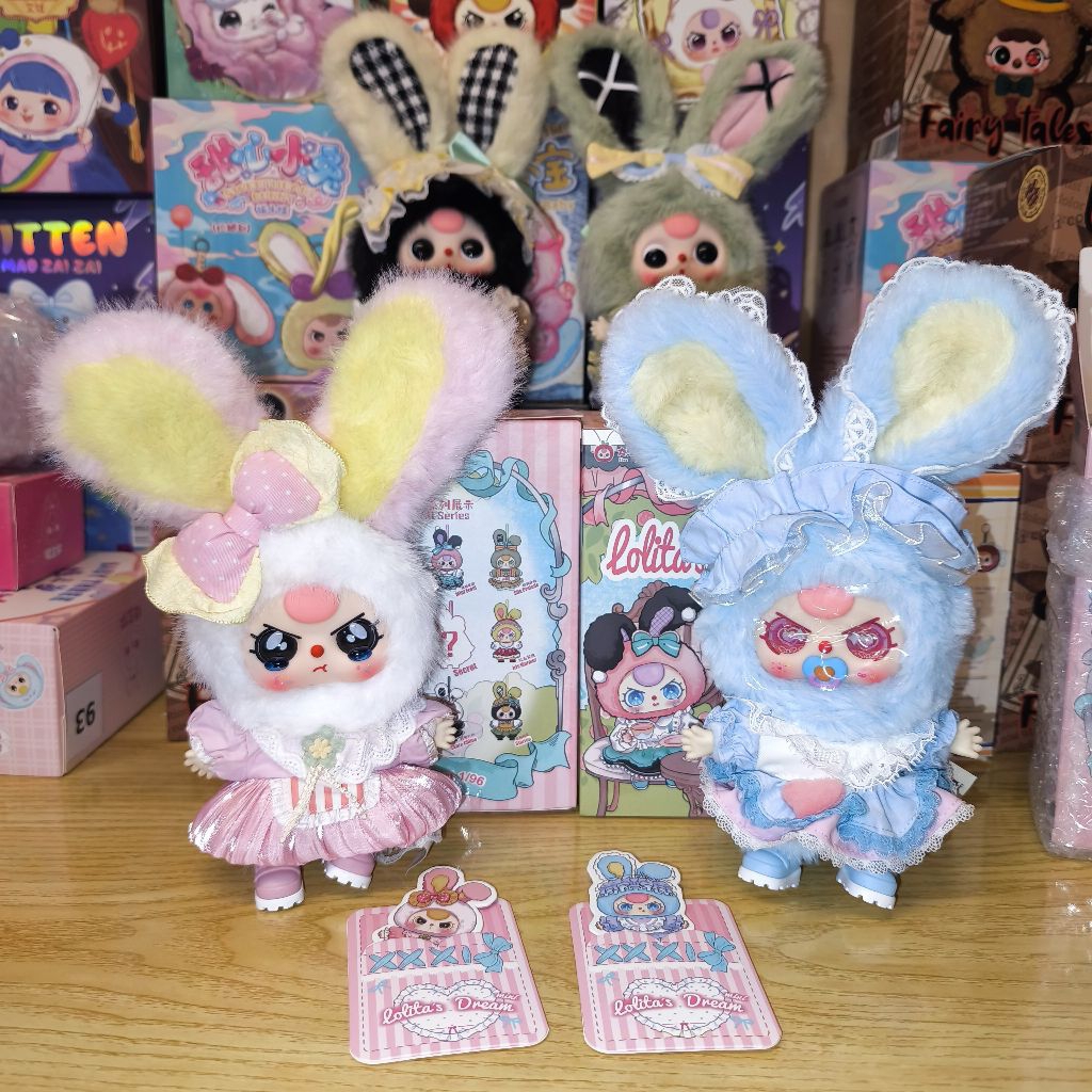 🩵💝🎀Baby three Lolita 100%🎀💝🩵 แบบเช็คการ์ด เช็คตัว