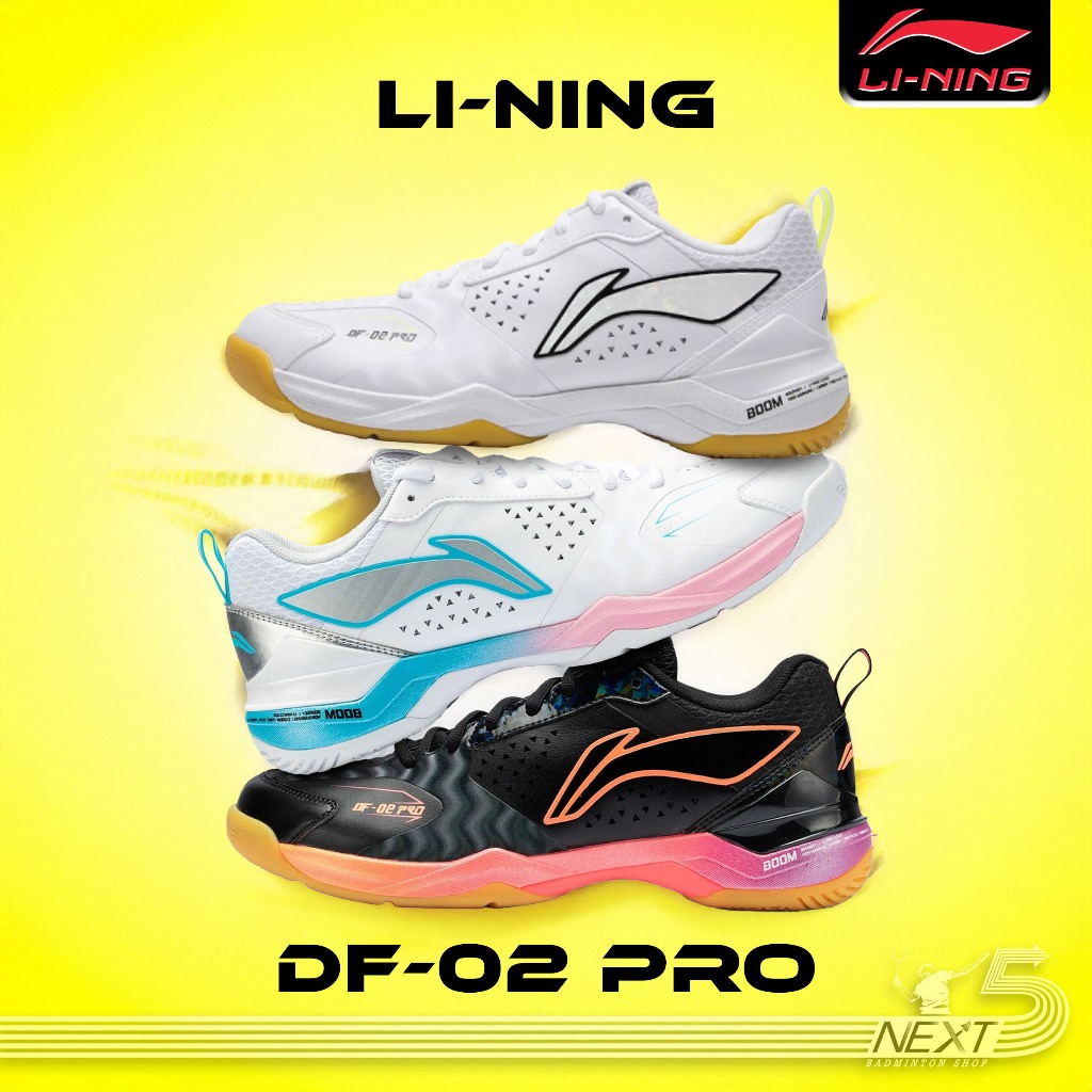 Li-ning รองเท้าแบดมินตัน รุ่น DF-02 PRO