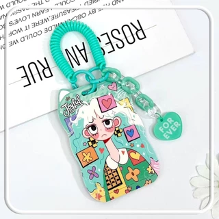 [พร้อมส่ง] Card Holder ที่ใส่บัตรลายการ์ตูน ลายน่ารัก สีสันสดใส ที่ใส่บัตรพนักงาน ที่ใส่บัตรน่ารัก ฯลฯ Biangels