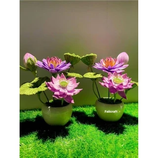 🌺[ขนาดสูง3นิ้ว - 3.9นิ้ว]🌺 แจกัน แจกันจัดดอกไม้ แจกันทรงโอ่งจัดดอกไม้ มี2ขนาด สีขาว บรรจุ1ใบ