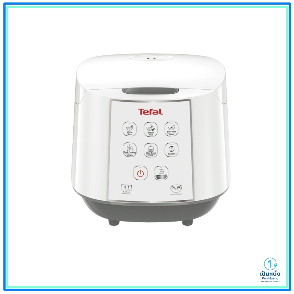TEFALหม้อหุงข้าว 1.8 ลิตร(10ถ้วย) รุ่น RK732 ไฟ 750W มี 8 โปรแกรม ประกัน 2 ปี