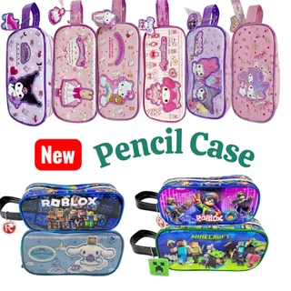 ใหม่พร้อมส่ง!!กระเป๋าดินสอทรงสี่เหลี่ยมลายการ์ตูนลิขสิทธิ์ ลายการ์ตูนฮิต คุณภาพดี Cartoon Pencil case
