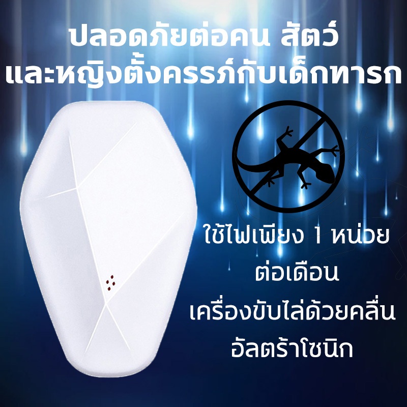 ❤️ใช้ครั้งเดียวได้ผล10ปี❤️ไล่จิ้งจก ยาไล่จิ้งจก เครื่องไล่จิ้งจก กำจัดตุ๊กแกอย่างปลอดภัย ปลอดภัยต่อแม่ลูกไร้เสียง