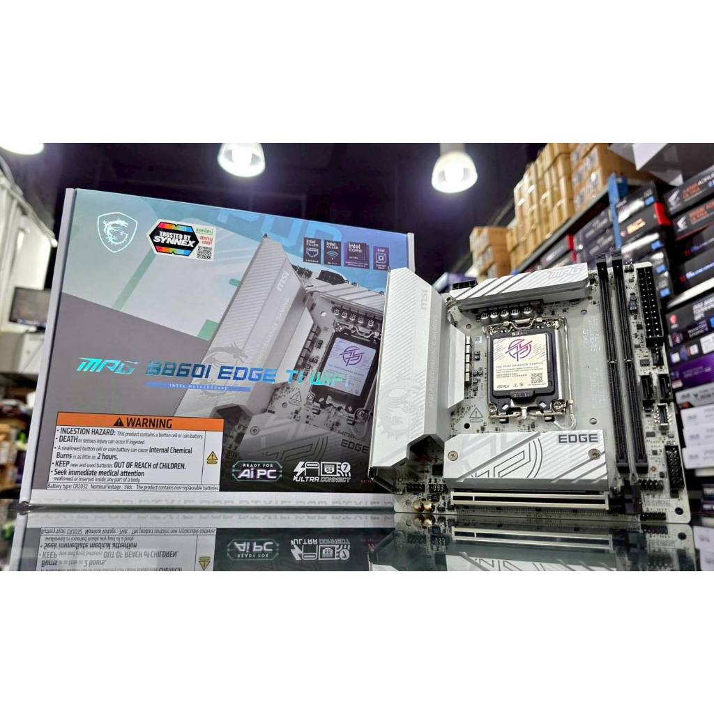 MSI MPG B860I EDGE TI WIFI MAINBOARD