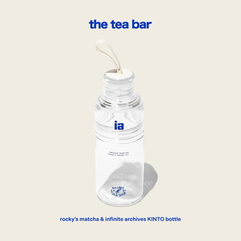 ROCKY’S MATCHA & infinite archives KINTO bottle