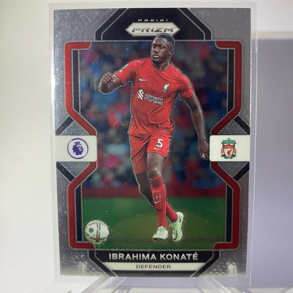 การ์ดนักฟุตบอล IBRAHIMA KONATE, LIVERPOOL, PANINI PRIZM 2022