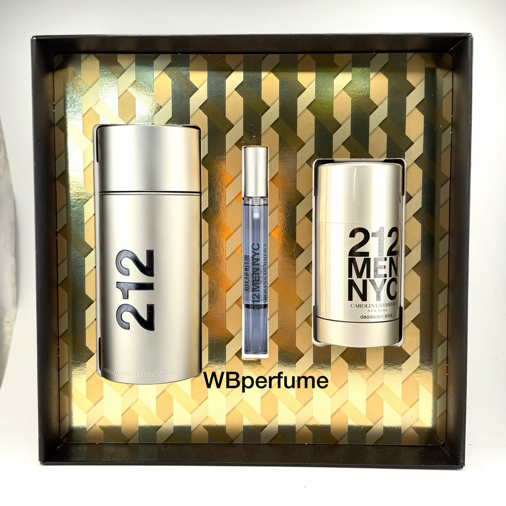 ชุดน้ำหอม Carolina Herrera 212 Men NYC giftset
