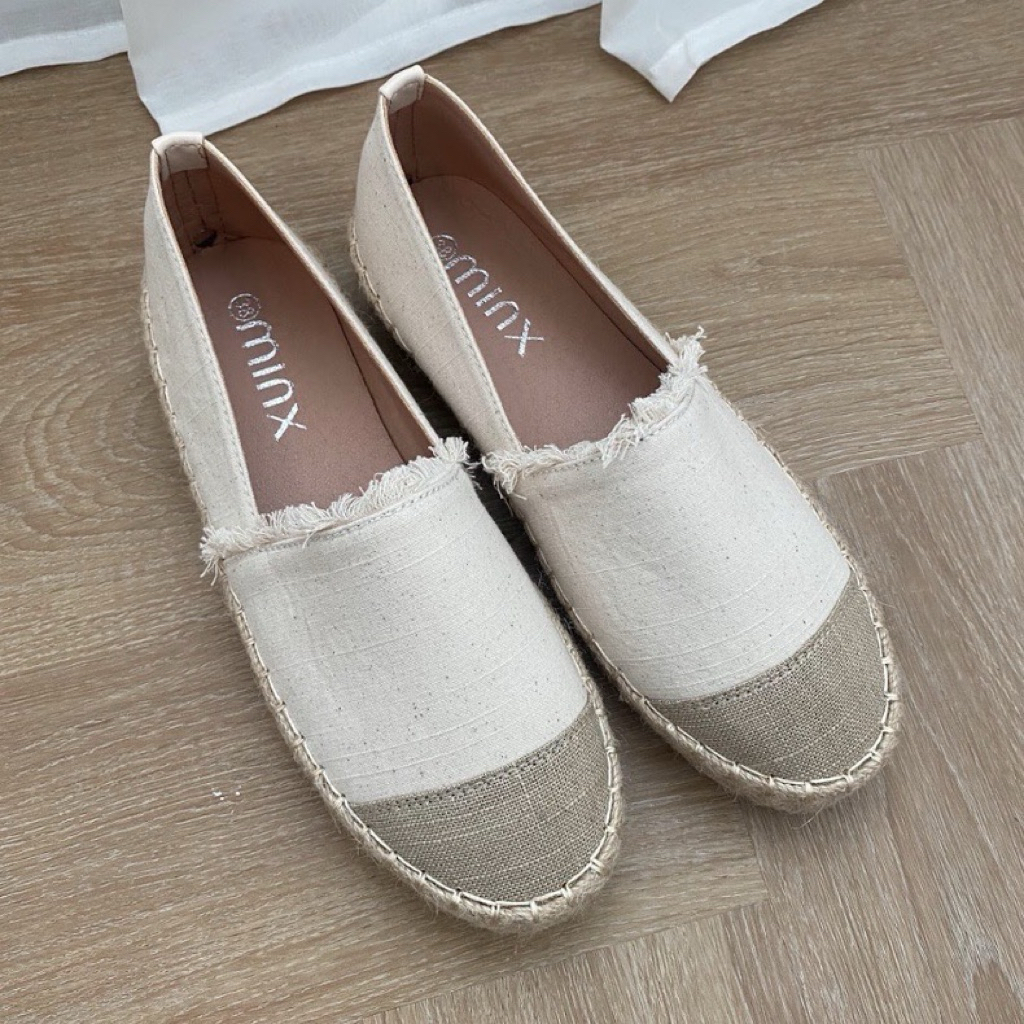 Minxshoes สี milk tea size 39