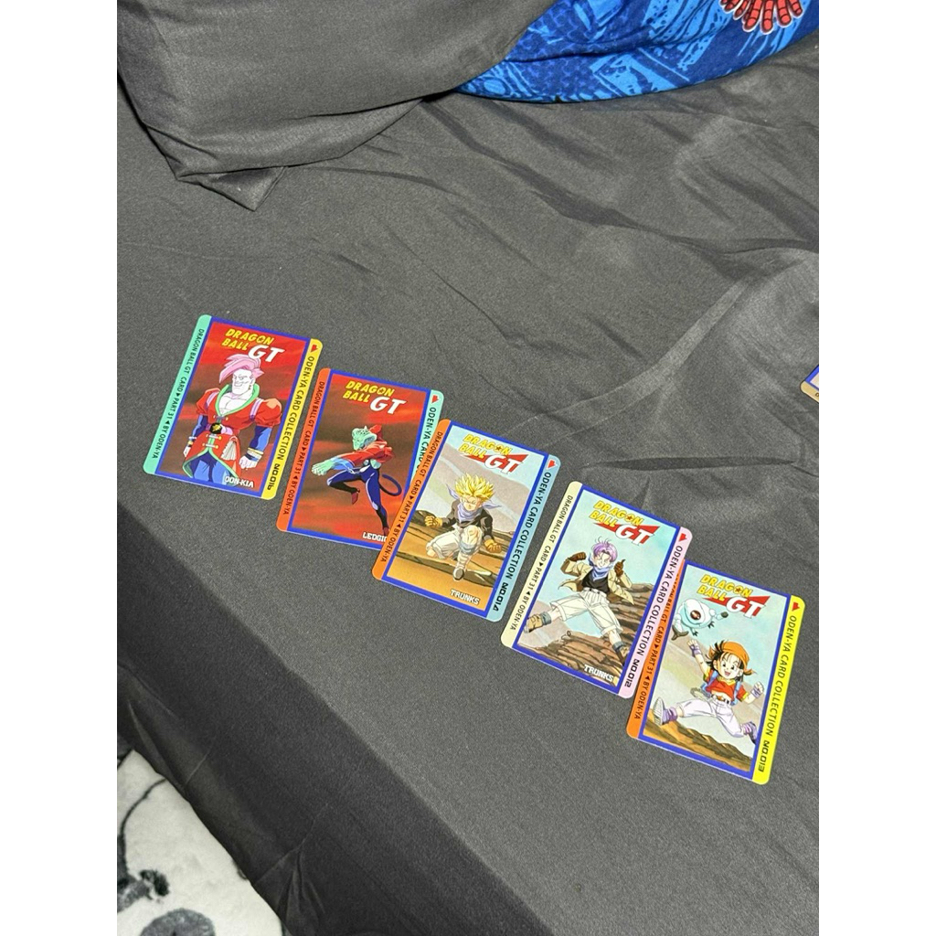 การ์ด Dragonball Gt N ชุดเลขเรียง