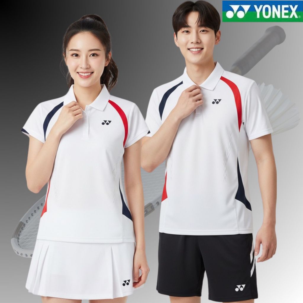 Yonex เสื้อโปโลแบดมินตัน ผ้าไมโครโพลีเอสเตอร์ ระบายเหงื่อ ไม่ร้อน (ส่งจากไทย) ปี 2023