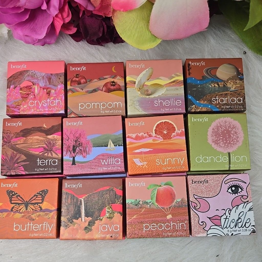 Benefit   blush and bronzer full size เลือกขนิดที่ต้องการค่ะ