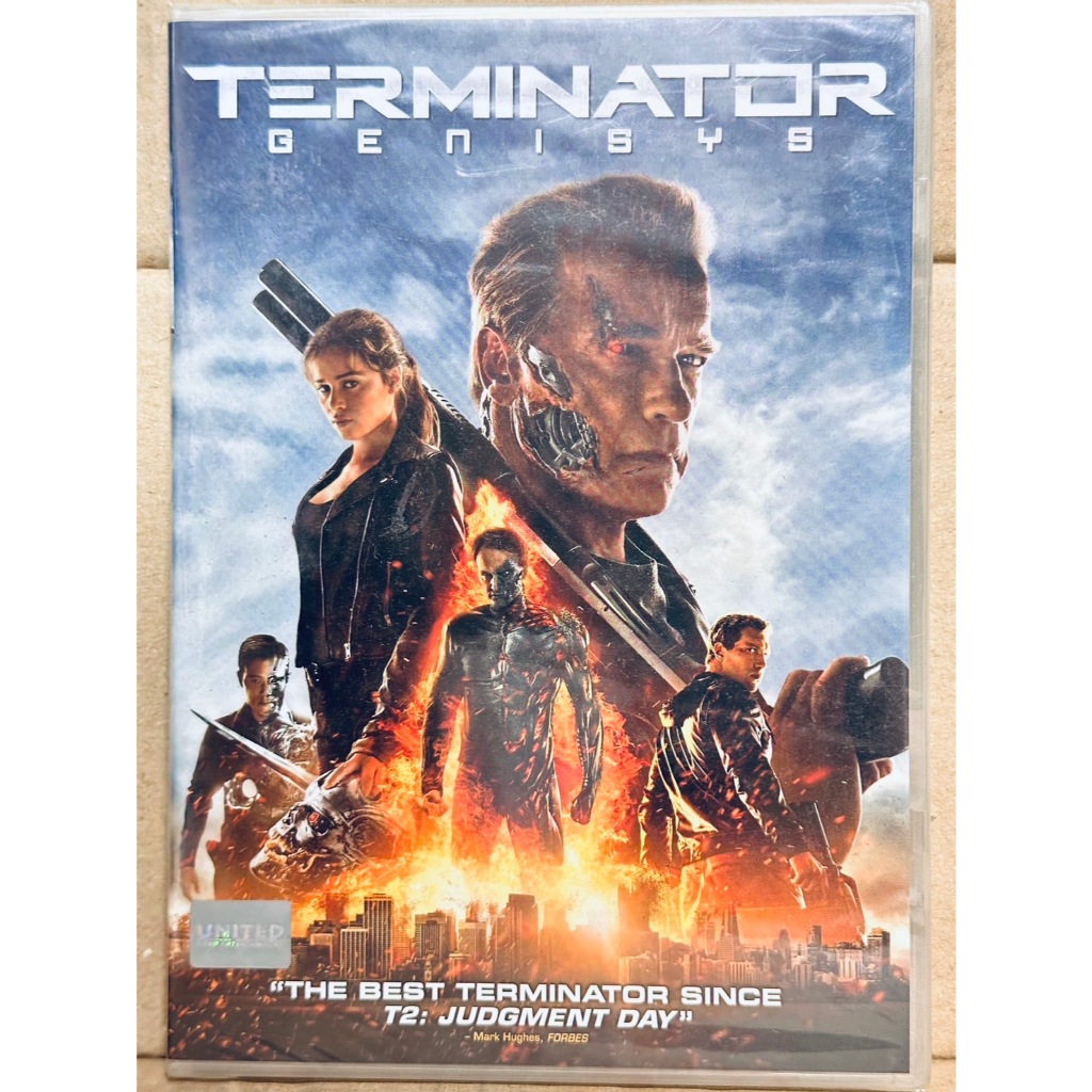 DVD : terminator Genisys (2015) คนเหล็ก 5 มหาวิบัติ จักรกลยึดโลก " Arnold Schwarzenegger "