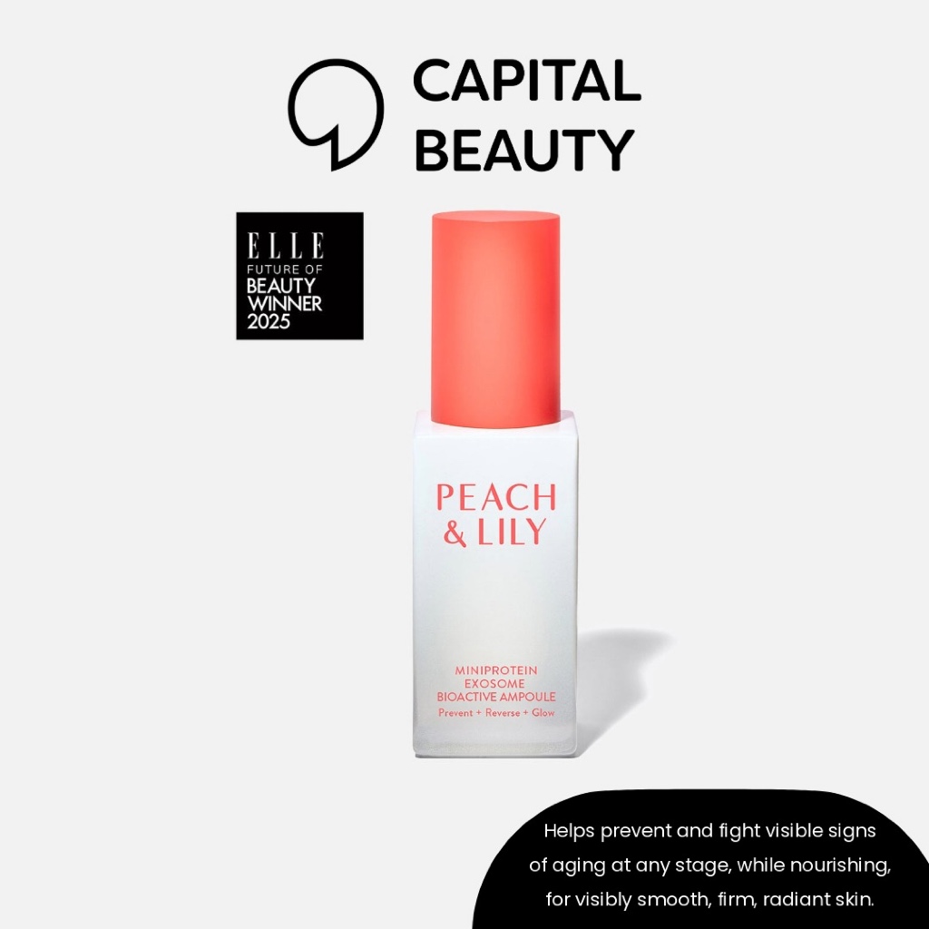 PEACH & LILY MiniProtein Exosome Bioactive Ampoule แอมพูลช่วยฟื้นฟูผิวที่สูญเสียคอลลาเจน
