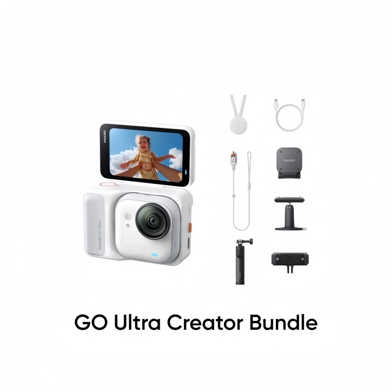 【New Arrival】Insta360 GO Ultra Standard Bundle / Creator Bundle【รับประกัน 1 ปี】Tiny Hands-Free 4K Cam, น้ําหนักเบาและพกพ thumbnail 9