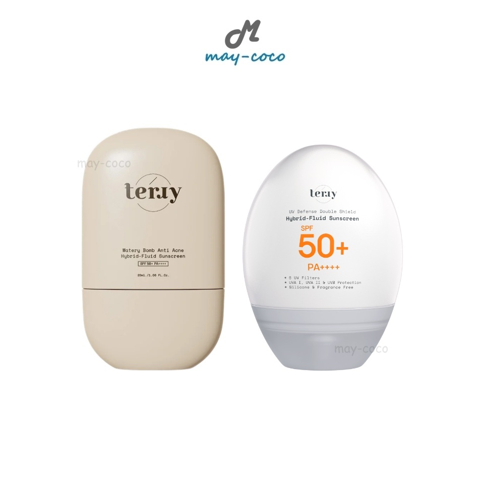 ถูก/แท้/มีไลฟ์ กันแดด Terry Hybrid-Fluid Sunscreen SPF50+ PA++++ กันแดดหนมปัง กันแดดแรปผิว เนื้อน้ำ ฉ่ำโกลว์ กันน้ำ