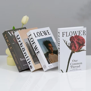 [พร้อมส่ง]🔥หนังสือปลอม หนังสือประกอบฉาก ตกแต่งห้อง พรอพถ่ายรูป propประกอบฉาก หนังสือปลอมตกแต่งบ้าน กระดาษแข็งหนา