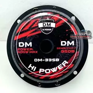 DM HI POWER ลำโพง ซับวูฟเฟอร์ 3นิ้ว ลำโพงซับเบส รุ่น DM-33SB 💥💥 โครงหล่อ รุ่นยอดนิยม SUBWOOFER SPEAKER 3" ขอบยาง โดนัท