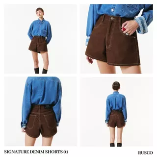 Merge Official - Signature Denim Shorts 01 (พร้อมส่ง)