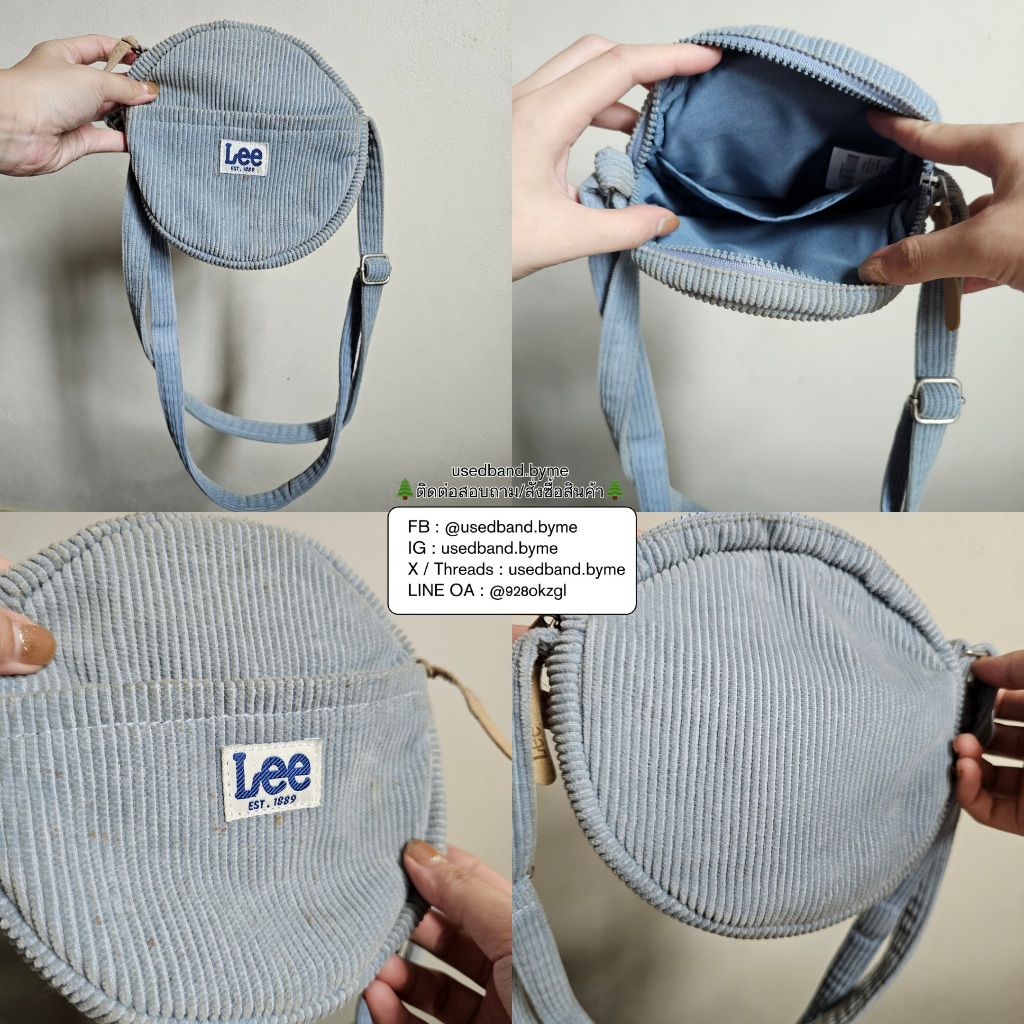 📢 ส่งต่อสินค้า กระเป๋า Lee แท้ (สี Baby Blue)