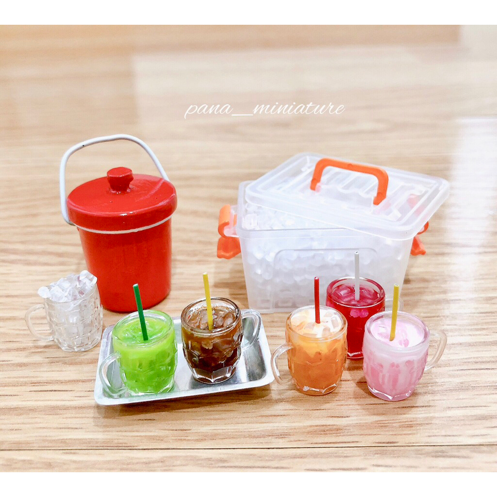 โมเดลแก้วน้ำ แก้วเรซิ่นจิ๋ว ราคา/ชิ้น