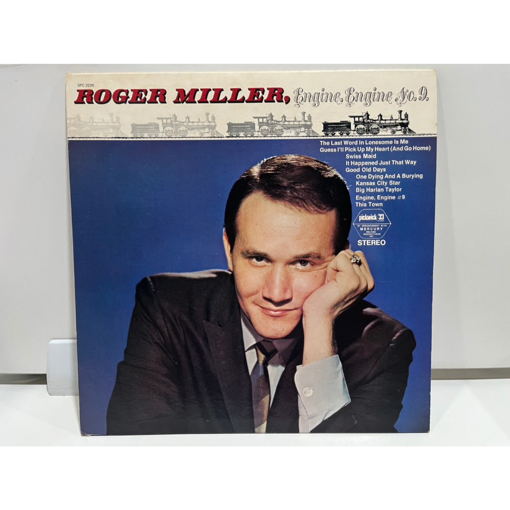 1LP Vinyl Records แผ่นเสียงไวนิล  ROGER MILLER, Engine, Engine No.9. SPC-3226 (J21C20)