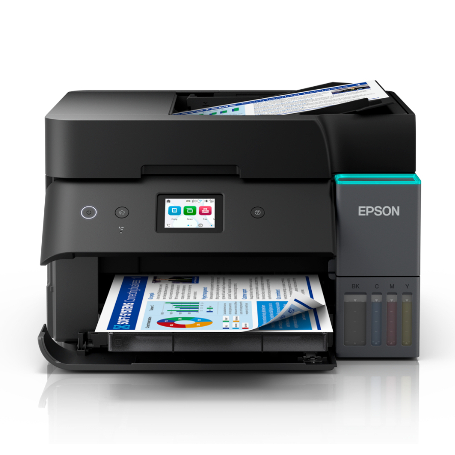 Epson EcoTank L6390 Wi-Fi  AIO มัลติฟังก์ชั่นอิงค์เจ็ทแท้ง 5 IN 1 มีหมึกแท้พร้อมใช้ ประกันศูนย์ 2 ปี