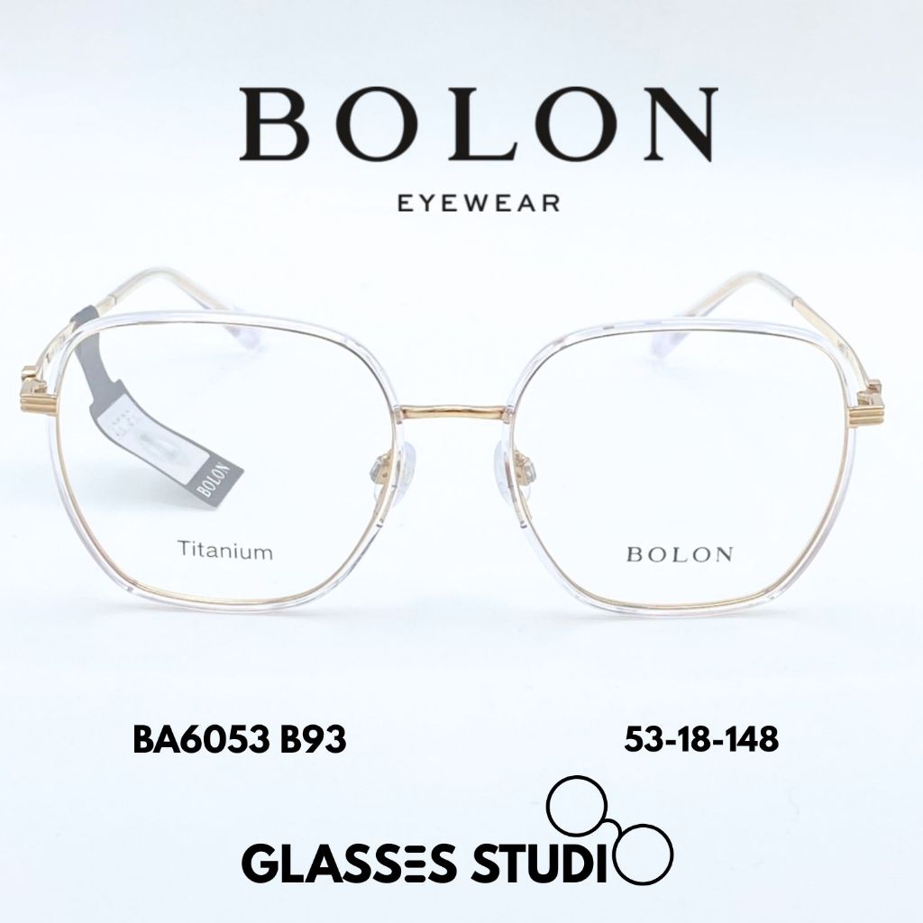 กรอบแว่น Bolon รุ่น BA6053 สีโรสโกลด์ 53-18-148