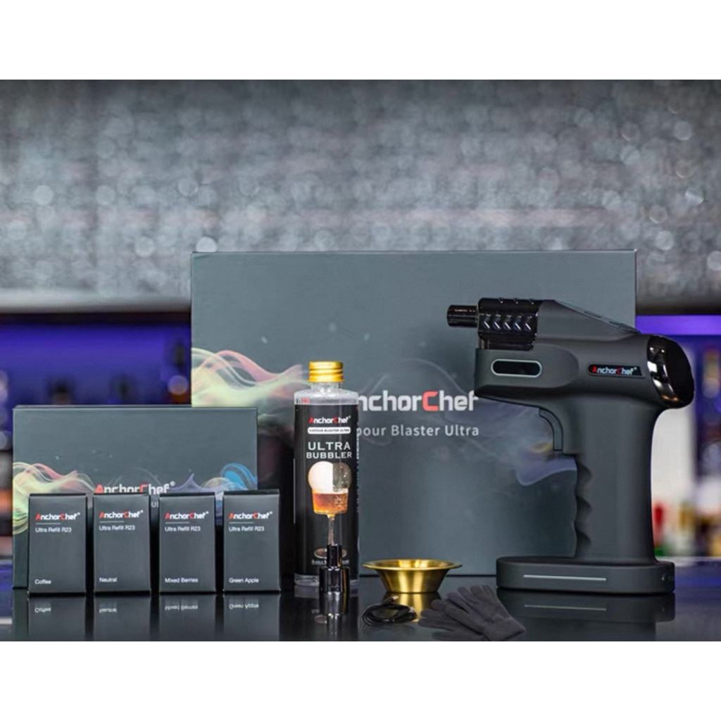 เครื่องทำฟองอาหาร Anchorchef Cocktail Bubble Smoke Gun  แท้