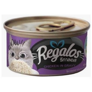Regalos รีกาลอส อาหารแมวกระป๋อง 80gX12กระป๋อง*โปรดอ่านรายละเอียดก่อนสั่งซื้อ