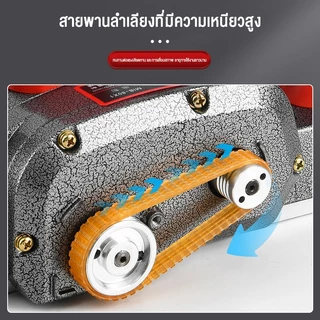 Rhain กบไสไม้ กบไฟฟ้า ขนาด 3 นิ้ว รุ่น 1900B กำลัง 2600W หน้ากว้าง 82mm กินไม้ลึกได้ 2mm แถมใบกบ Makita 2 ใบ