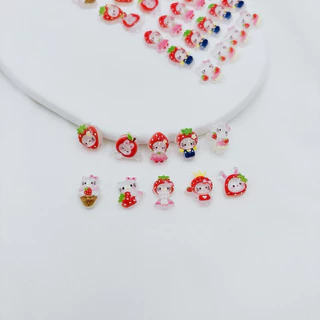 อะไหล่น้องคิตตี้คละ ตกแต่งเล็บ ตกแต่งของอเนกประสงค์ 50 ชิ้น/ห่อ สินค้าพร้อมส่ง