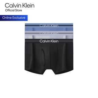 CALVIN KLEIN กางเกงในผู้ชาย Brushed Micro แพ็ค 3 ชิ้น ทรง Lo…