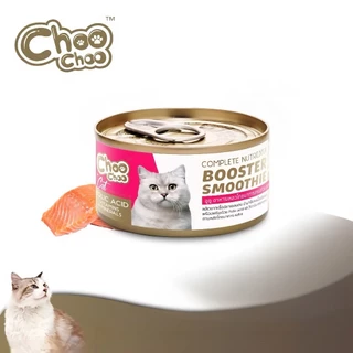 ChooChoo ชูชู สมูทตี้ปลาแซลมอน สูตรบำรุงเลือด (1กป.)💯ของแท้ 100%✅️หมดอายุปี 2028