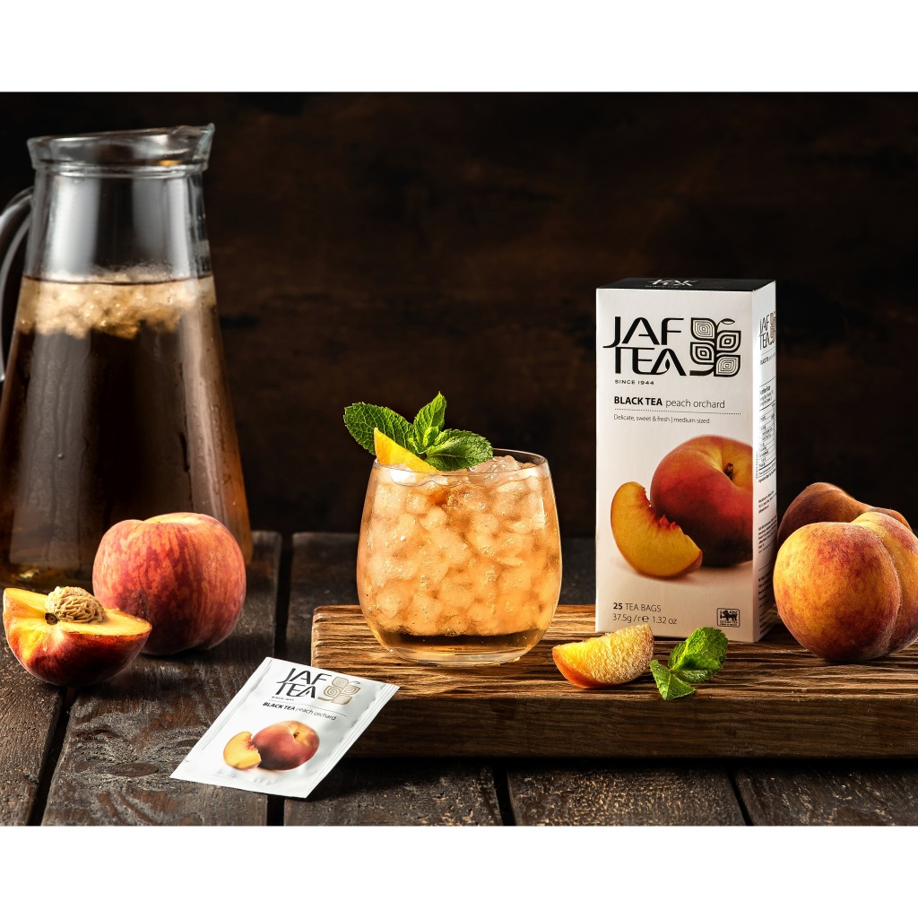 Jaf Peach Orchard Black Tea Ceylon - Tea Bag Set